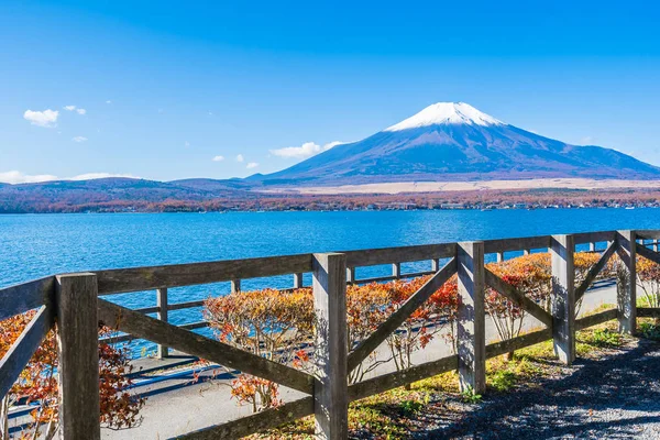 山富士山中湖の周りの美しい風景 — ストック写真