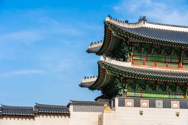 Παλάτι gyeongbokgung — Φωτογραφία Αρχείου