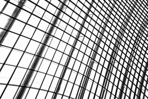 Abstrakte Glasfenster Dach Architektur außen — Stockfoto