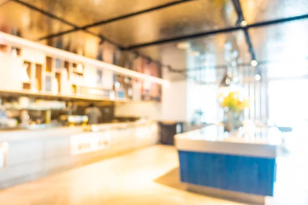 Abstrato borrão e desfocado restaurante buffet e café ca — Fotografia de Stock