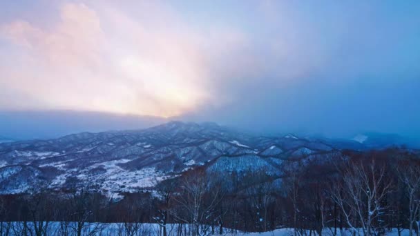Scenic Footage Beautiful Mountain Landscape — Stock Video