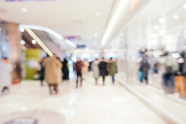 Soyut bulanıklık alışveriş merkezi mağazası iç