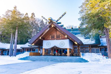 Hokkaido tapınak tapınak Sap içinde bina güzel mimari