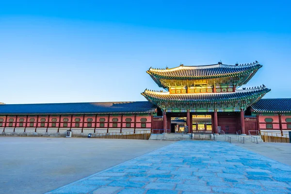 Παλάτι gyeongbokgung — Φωτογραφία Αρχείου