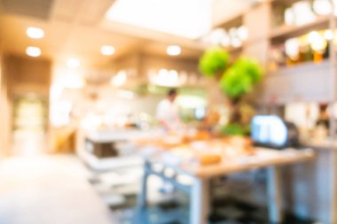 Soyut bulanıklık ve ufuk kafe Cafe ve büfe restaura