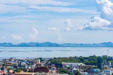 Pattaya Tayland-1 Haziran 2019 Pattaya güzel şehir neredeyse 