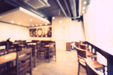 Soyut bulanıklık ve ufuk restoran ve kafe Cafe Inte