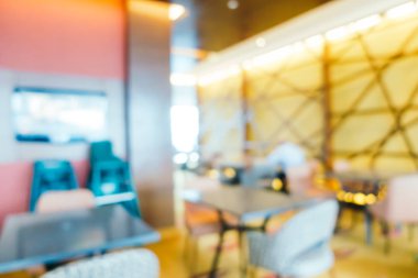 Soyut bulanıklık ve ufuk otel lobisinde