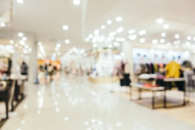 Soyut bulanıklık ve alışveriş merkezinde, ufuk alışveriş merkezi
