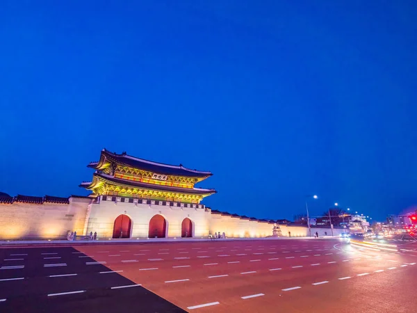 Όμορφη αρχιτεκτονική των κτιρίων του Τσανγκντεοκγκούνγκ palace — Φωτογραφία Αρχείου