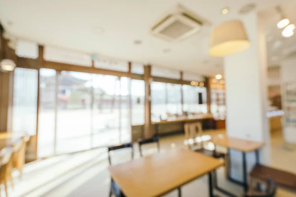 Abstrato borrão e desfocado restaurante e café cafe inte — Fotografia de Stock