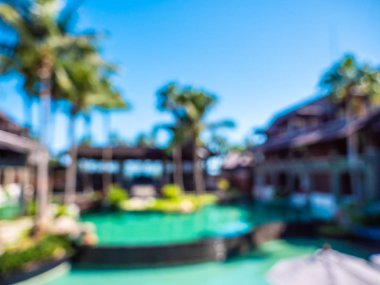 Soyut bulanıklık ve ufuk otel ve tatil arka plan