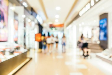 Soyut bulanıklık ve ufuk alışveriş merkezi mağazası