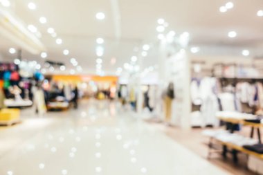 Soyut bulanıklık ve alışveriş merkezinde, ufuk alışveriş merkezi