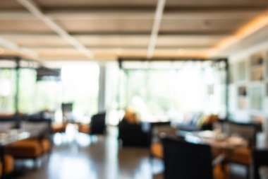 Soyut bulanıklık ve ufuk kafe Cafe ve büfe restaura
