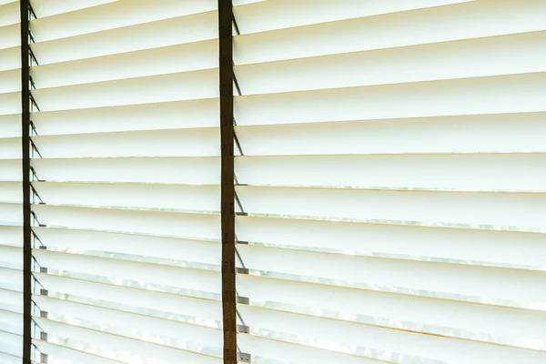 Beautiful blinds window decoration interior of room — Stock Photo, Image