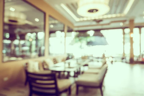 Abstrato borrão e desfocado restaurante buffet e café ca — Fotografia de Stock