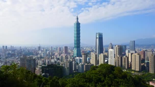 Images Panoramiques Mégalopole Moderne Ville Asiatique — Video