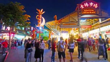 Modern megalopolis Asya şehrinin manzaralı görüntüleri