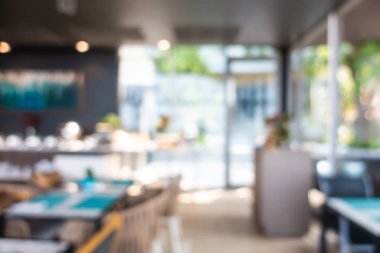 Soyut bulanıklık ve ufuk kafe Cafe ve büfe restaura