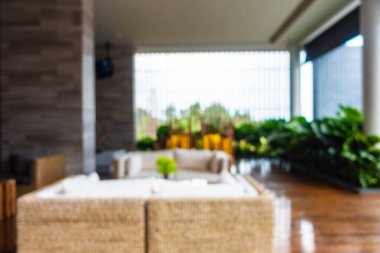 Soyut bulanıklık ve ufuk kafe ve Restoran iç