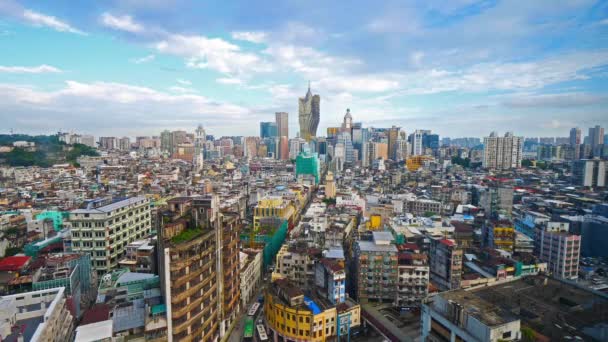 Imagens Cênicas Moderna Megalópole Cidade Asiática — Vídeo de Stock