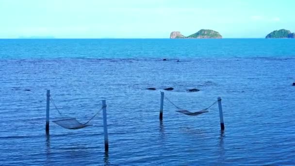 Imagens Tranquilas Belo Mar Ondulado — Vídeo de Stock