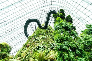 Çiçek kubbe Bahçesi ve greenhous bina güzel mimari