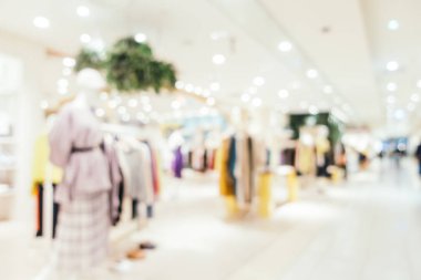 Soyut bulanıklık ve ufuk lüks alışveriş merkezi bölümü s