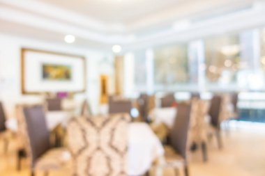 Soyut bulanıklık ve defocused açık büfe restoran ve kahve dükkanı CA