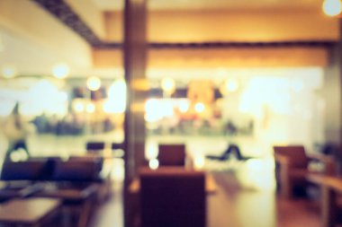 Soyut bulanıklık ve ufuk restoran ve kafe Cafe Inte