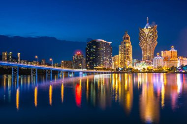 Bina Cityscape Macau güzel mimari