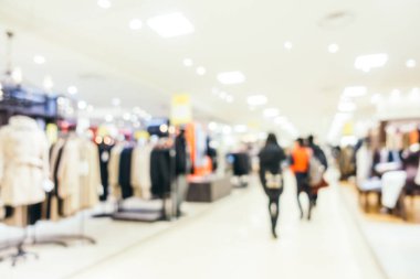 Soyut bulanıklık ve ufuk lüks alışveriş merkezi bölümü s