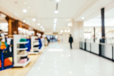 Soyut bulanıklık ve ufuk lüks alışveriş merkezi bölümü s