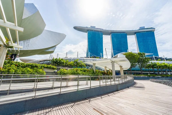 Singapour, 21 Jan 2019 : Beau bâtiment architectural skyscra — Photo