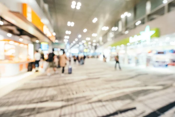 Blur abstrak dan defocused changi aiport interior terminal — Stok Foto