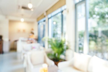 Soyut bulanıklık ve ufuk restoran ve kafe Cafe Inte