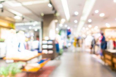 Soyut bulanıklık ve defocused güzel lüks alışveriş merkezi