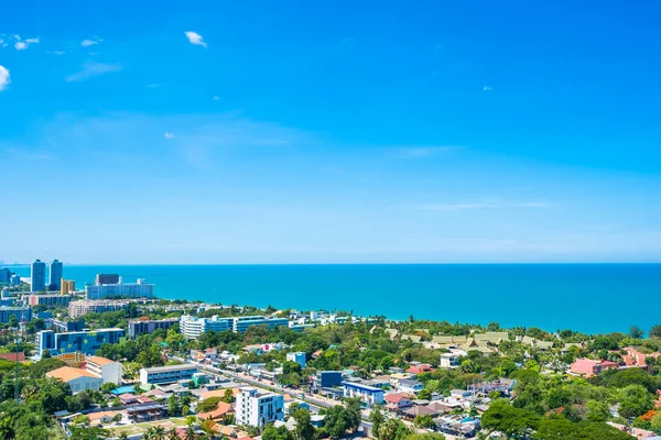 Bellissimo paesaggio esterno e paesaggio urbano di hua hin — Foto Stock