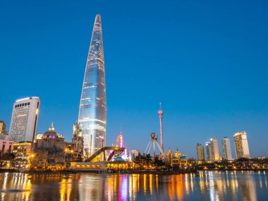 Seoul, Güney Kore: 8 Aralık 2018 güzel mimari boğa