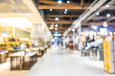 Soyut bulanıklık ve güzel lüks alışveriş merkezi Interio bulanıklık