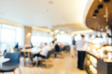 Soyut bulanıklık ve ufuk otel ve lobi iç