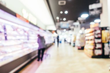 Soyut bulanıklık ve alışveriş merkezinde, ufuk alışveriş merkezi