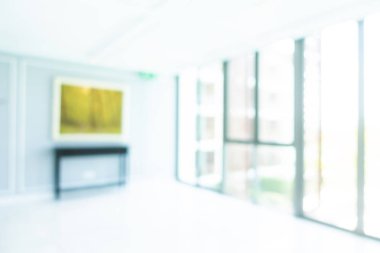 Soyut bulanıklık ve ufuk otel lobi ve salon iç 