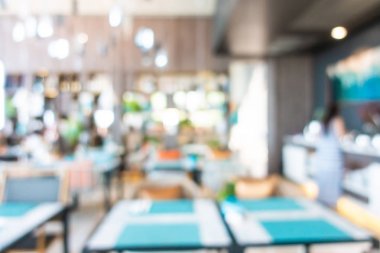 Soyut bulanıklık ve ufuk kafe Cafe ve büfe restaura