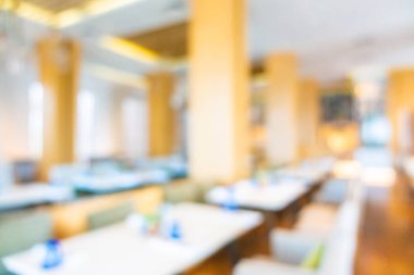 Soyut bulanıklık ve ufuk kafe ve Restoran iç