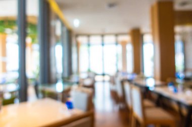 Soyut bulanıklık ve ufuk kafe ve Restoran iç
