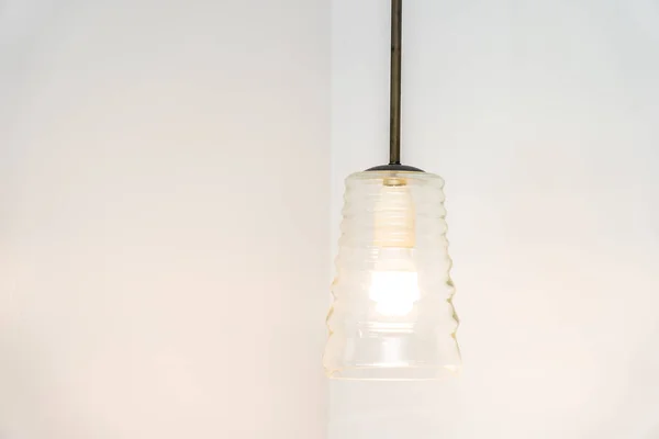Light lamp decoration interior of room — Stock Photo, Image