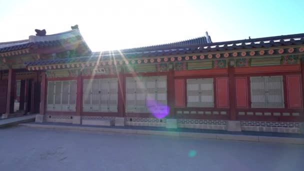 中国著名神殿的镜头 — 图库视频影像