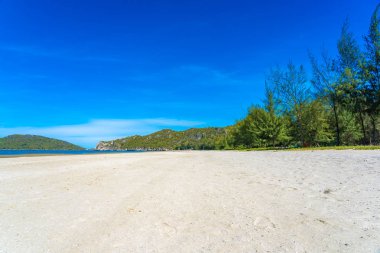 Deniz Okyanusu ve bea güzel açık tropikal doğa manzara